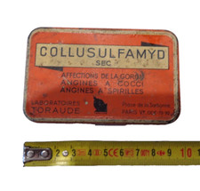 Boîte Métal Ancienne COLLSULFAMYD Sec