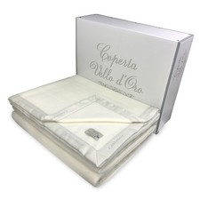 COUVERTURE DE LAINE D'HIVER DE CACHEMIRE, DE LA LAINE MÉRINOS, DOUBLE LIT 2 PLAC