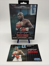 James Buster Douglas Boxing Sega Mega Drive Boîte Notice Complet Vintage