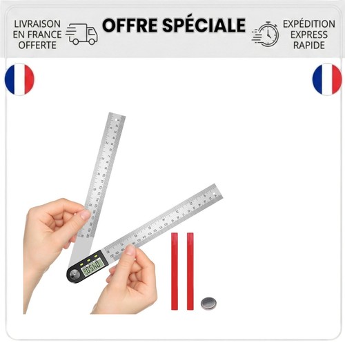Flintronic rapporteur angle - flintronic, d'angle