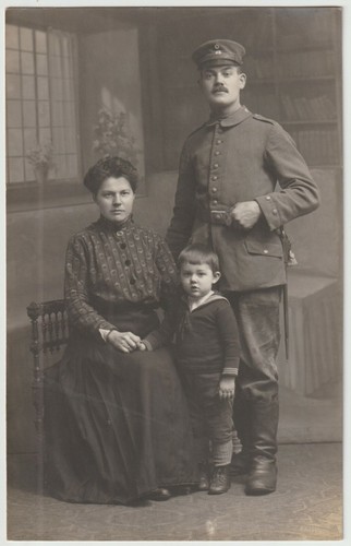 Carte photo allemande - photo, soldat