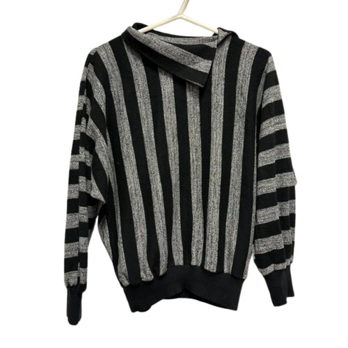 Pull vintage rayé années - pull, 80