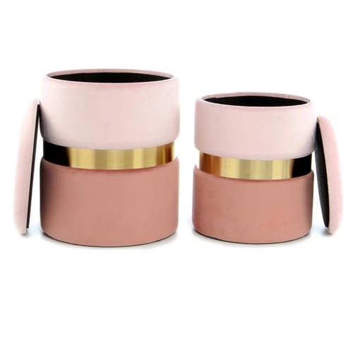 Lot poufs coffres - lot,