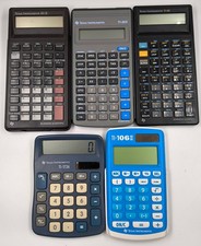 Lot De 5 Calculatrices TI-106