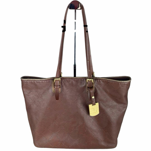 Longchamp cuir leather tote - longchamp,