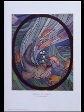 VITRAIL ART NOUVEAU, POISSONS
