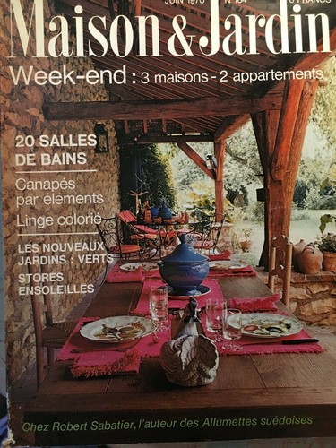 Revue maison jardin - revue, juin