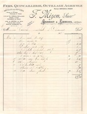 1913 FERS QUINCAILLERIE