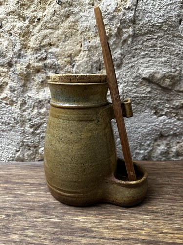 Pot cornichons grès - pot,