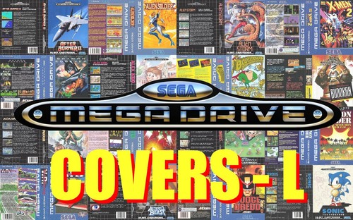 Jaquette mega drive - jaquette, l