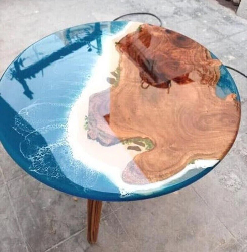 Epoxy coffee table - 21",