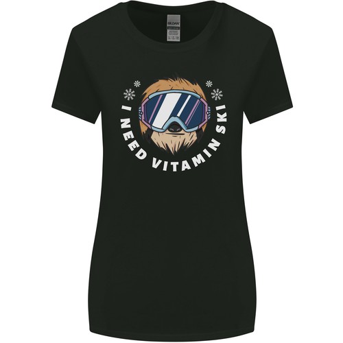 Shirt amusant ski avec - t-shirt,