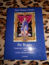 SAINT THOMAS D'AQUIN De Regno
