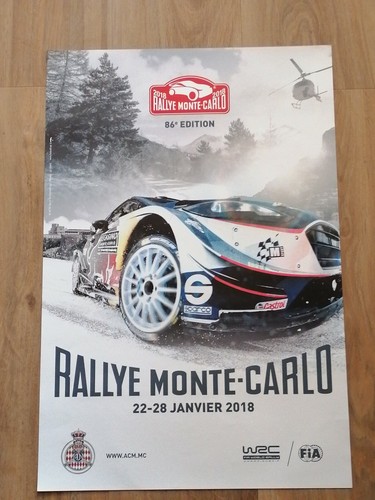 Affiche originale rallye - originale,