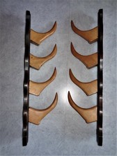 ancien porte fusils mural art populaire chasse