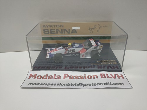 Toleman hart tg183b senna - toleman,