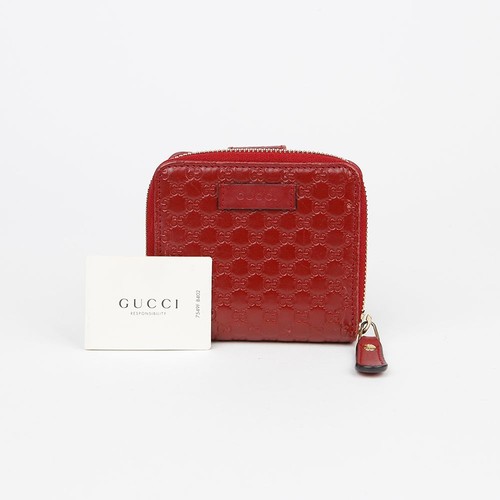Gucci porte monnaie zippé - gucci,