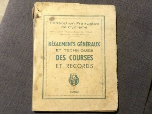 Livre 1958 reglements et - 1958,