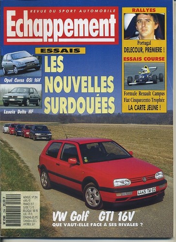 Echappement 294 1993 - echappement, 04/1993