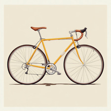 Autocollant mural autocollant vélo de route vélo autocollant mural 18 x 18 cm...