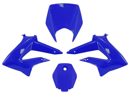 Kit carénages bleu derbi - 4,