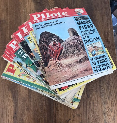 Pilote magazine lot x35 - magazine,