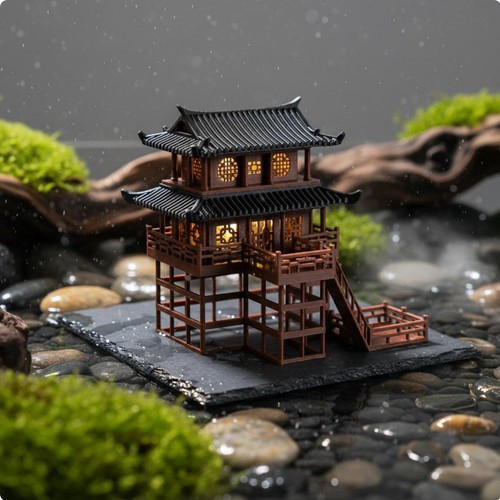 Maison diorama étanche aux