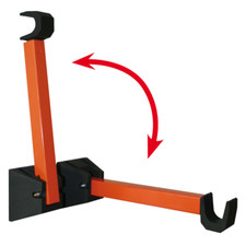 Porte-Vélos Muraux Pour Garage Économiseur D'Espace Crochets Bras