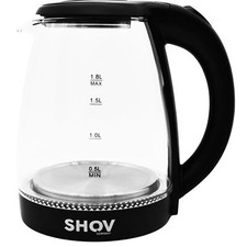 Bouilloire en verre SHOV 1,8 L - le design moderne rencontre la fonctionnalité