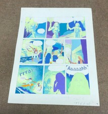 CUVELIER - CORENTIN - BLEU DE COLORIAGE - ROYAUME DES EAUX NOIRES ( TBE )