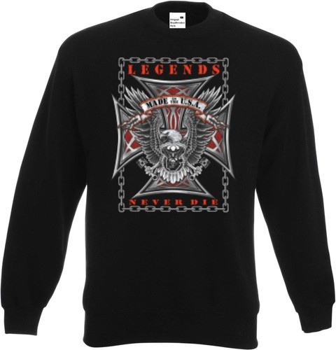 Sweat noir avec une - sweat,