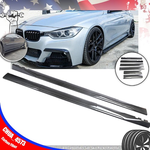 Carbon fiber side skirt - 78.8"carbon,
