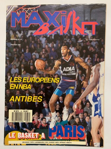 Maxi basket janvier 1990 - basket,