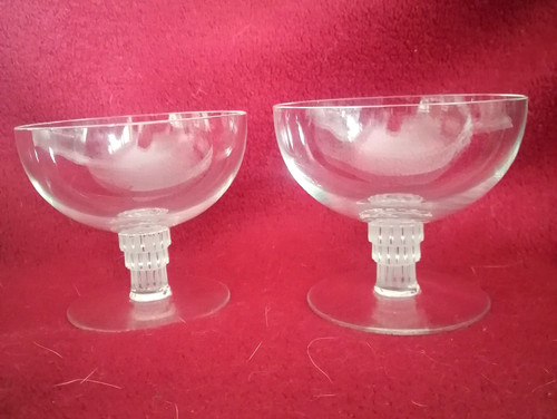 Deux coupes champagne - coupes, à
