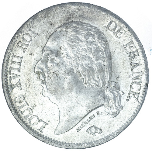 Louis xviii francs 1817 - francs,