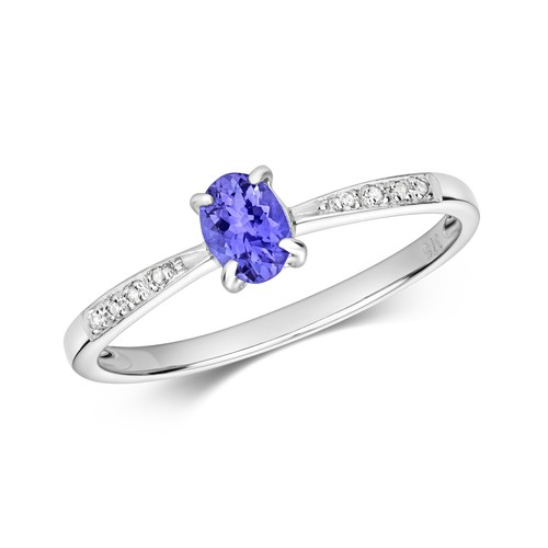 Bague solitaire femme blanc - bague,
