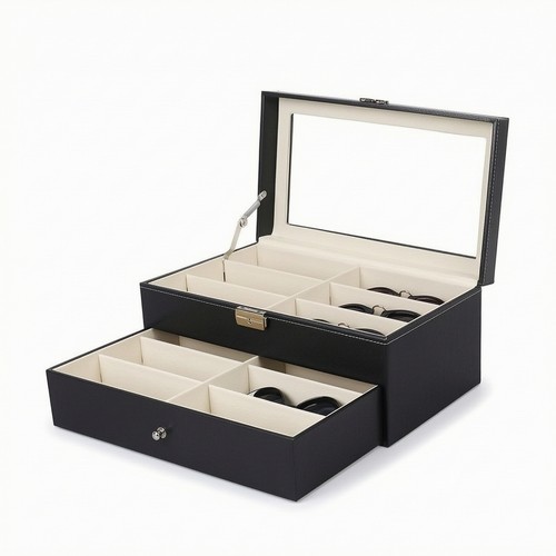 Boîte lunettes avec miroir - à,