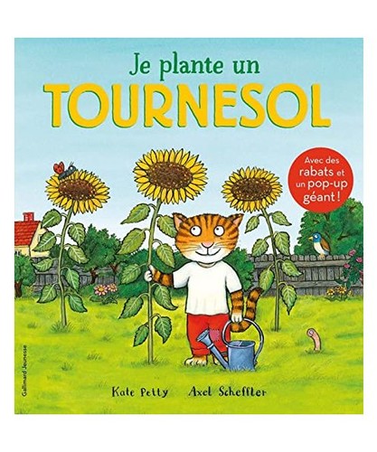 Plante tournesol avec - je, tournesol: