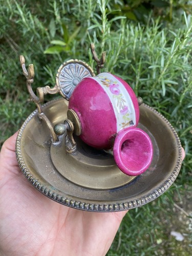 Encrier escargot porcelaine - encrier,