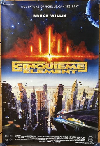 Cinquieme element affiche - le,