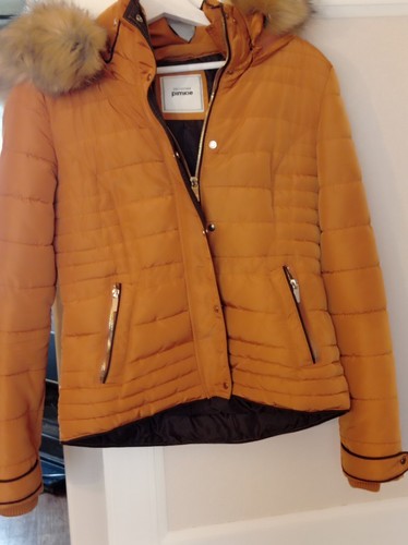 Doudoune courte marron clair - marron,