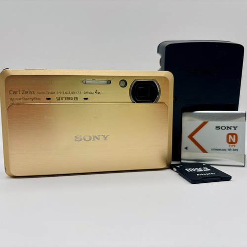 Sony cyber shot dsc - dsc-tx9, gold