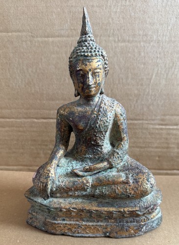 Asie ancien bouddha bronze - asie., en
