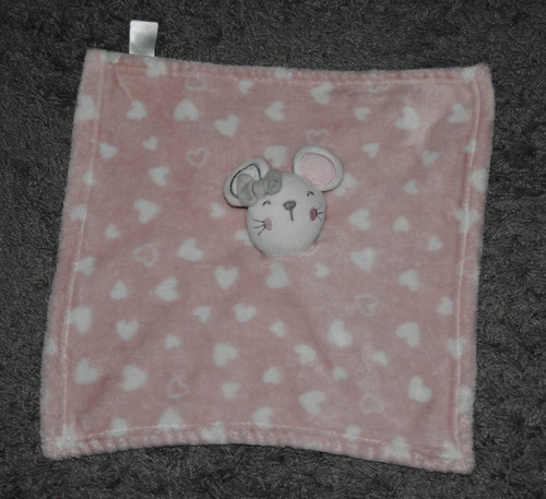 Doudou souris plat rose - 🐭,