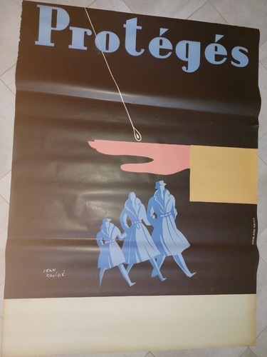 Affiche originale pliée - originale,