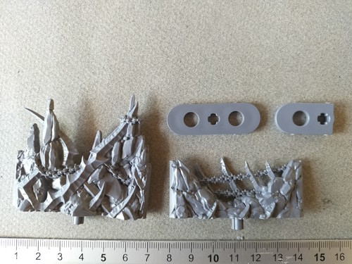 Walls miniature demonic caves - walls,