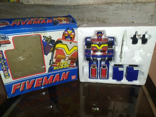 Robot fiveman godaikin bandai - robot,