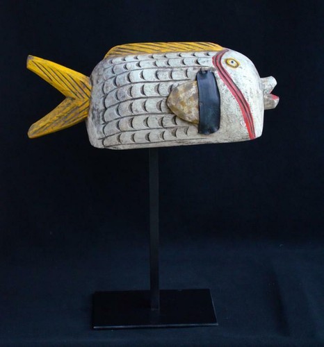 Masque africain marionnette - africain,