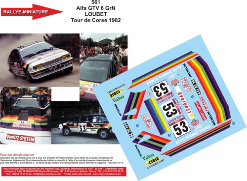Decals ref 0561 - 1/24,