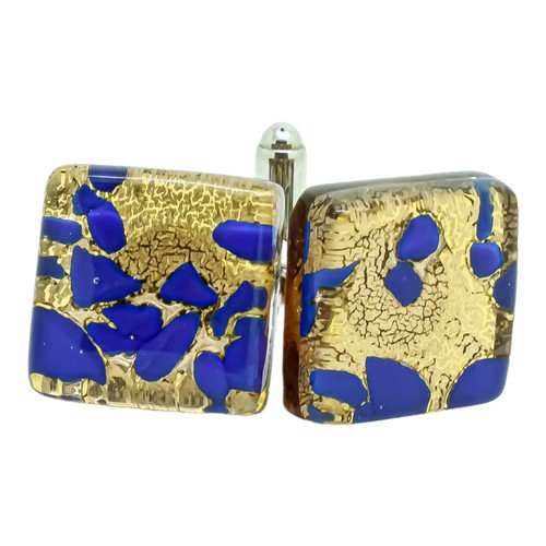 Boutons manchette verre - de,